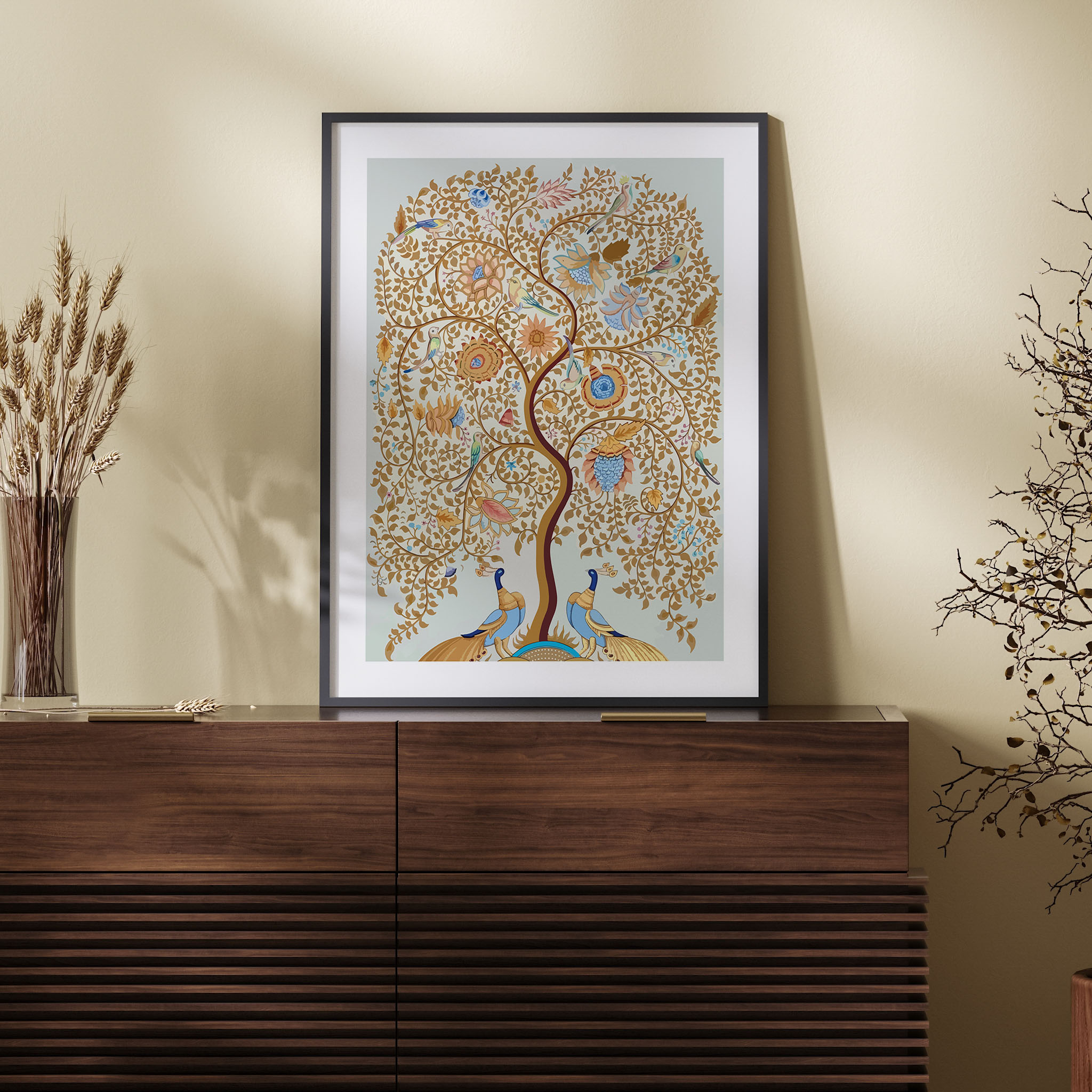 Kamakari tree of flowers