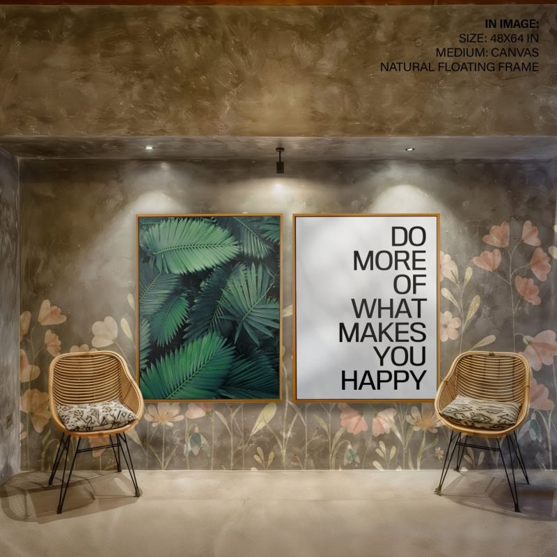 Set of 2 palm leaves and do more - Image 2