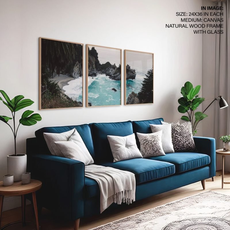 Coastal Photography Framed Wall Art (Set of 3) - Image 4