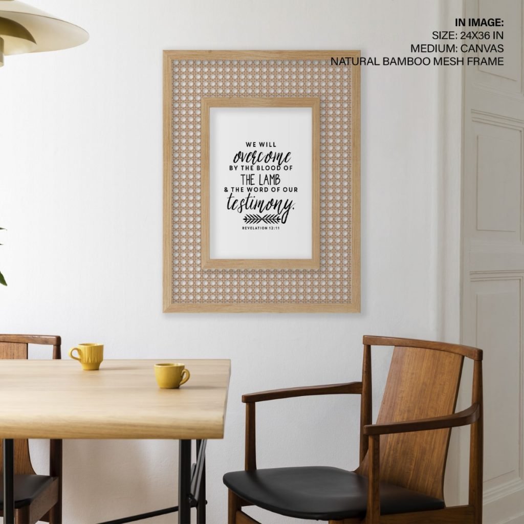 Bible Verse art print framed art scripture - Image 4