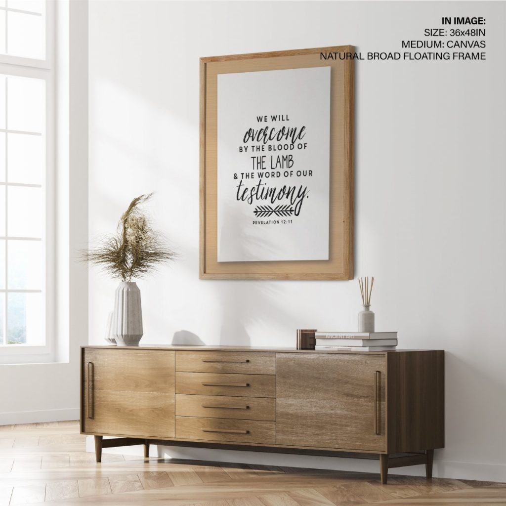 Bible Verse art print framed art scripture - Image 2