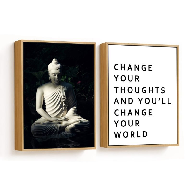 Buddha changes thoughts