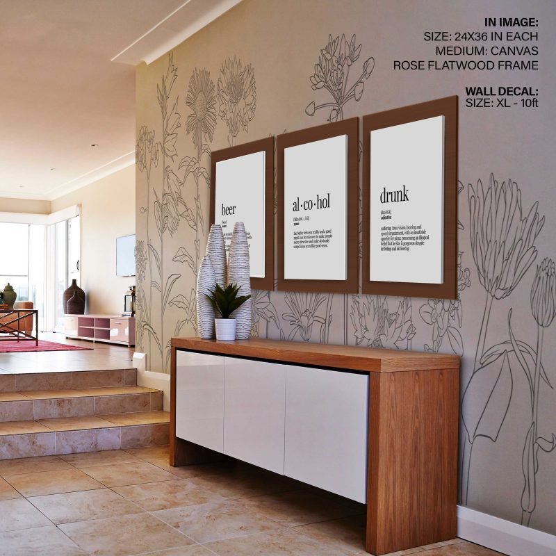 Set of 3 bar quote - beer, alcohol, drunk - Image 2