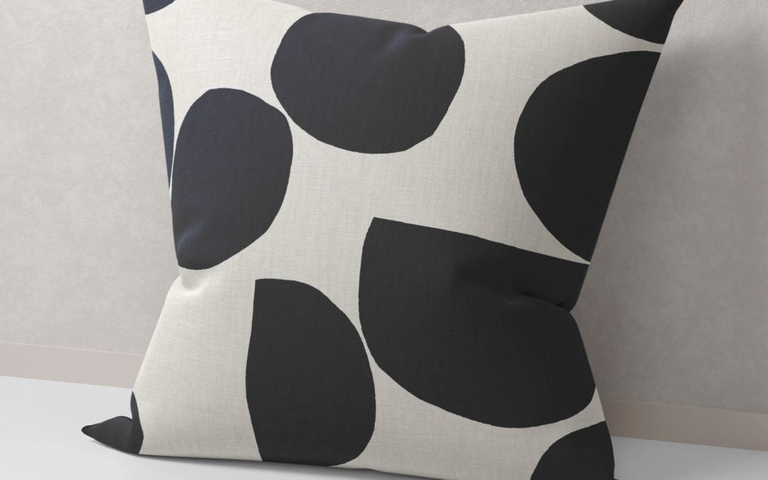 Set of 2 abstract minimal geometric cushion cover - Image 4