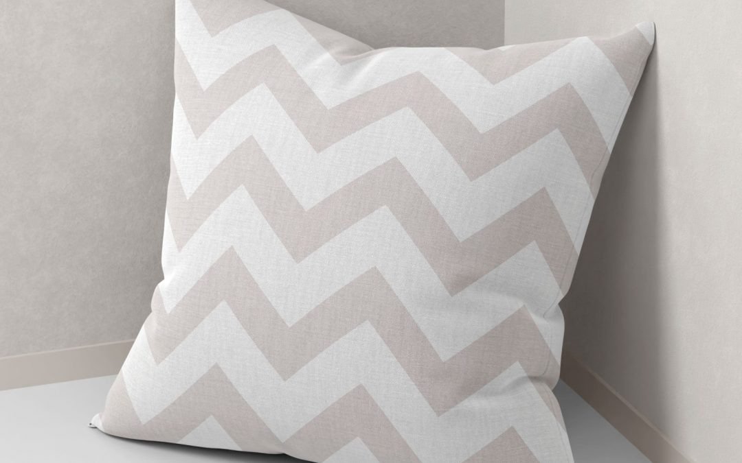 Set of 2 seamless botanical groove pattern cushion cover - Image 4