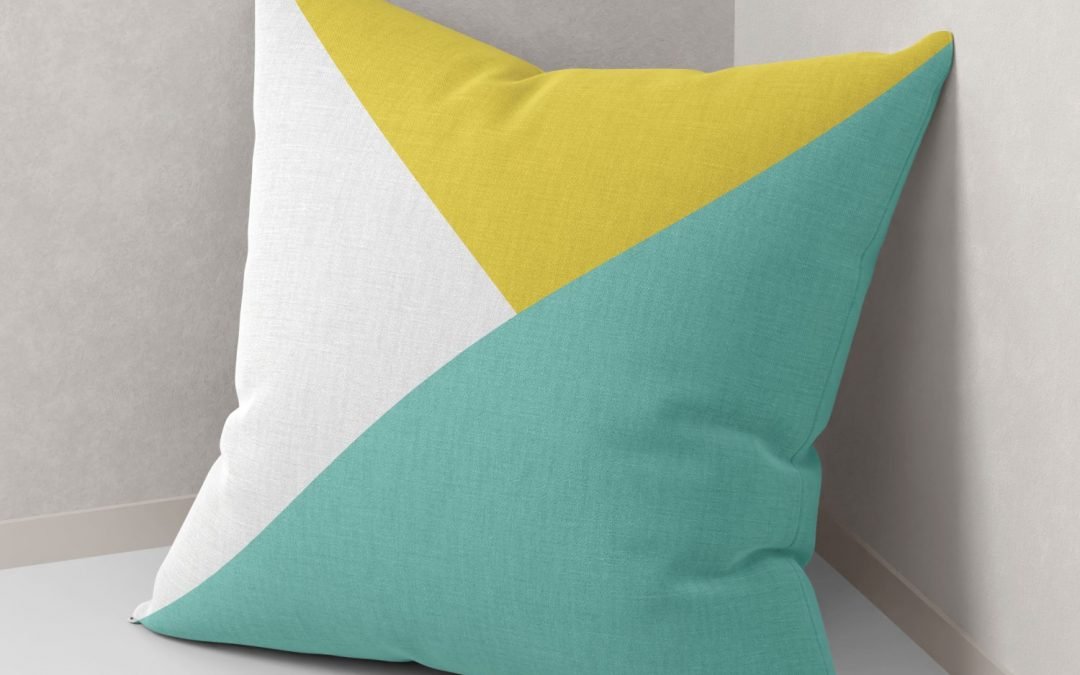Set of 2 zig zag geometric pattern cushion cover - Image 4