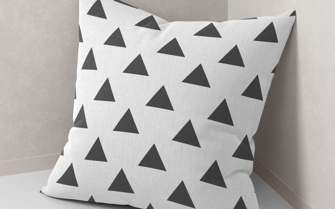 Set of 2 semblance geometric cushion cover - Image 2