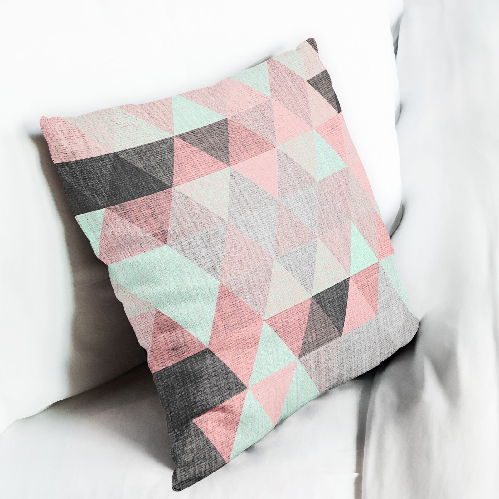 Geometric Scandinavian Art cushion cover - Image 6
