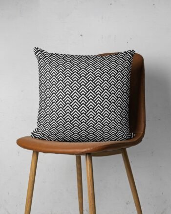 Colorful Triangular geometric cushion cover