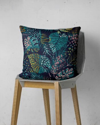 Leaf botanical cushion cover