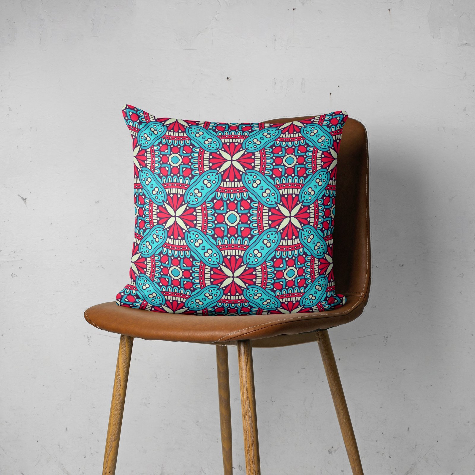 Colorful mandala pattern cusion cover - Image 4