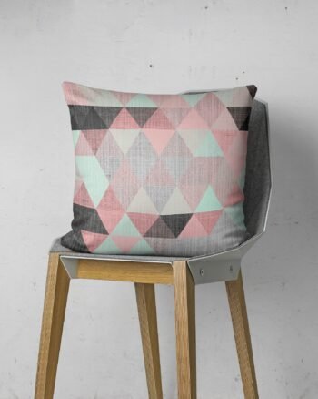 Geometric Scandinavian Art cushion cover