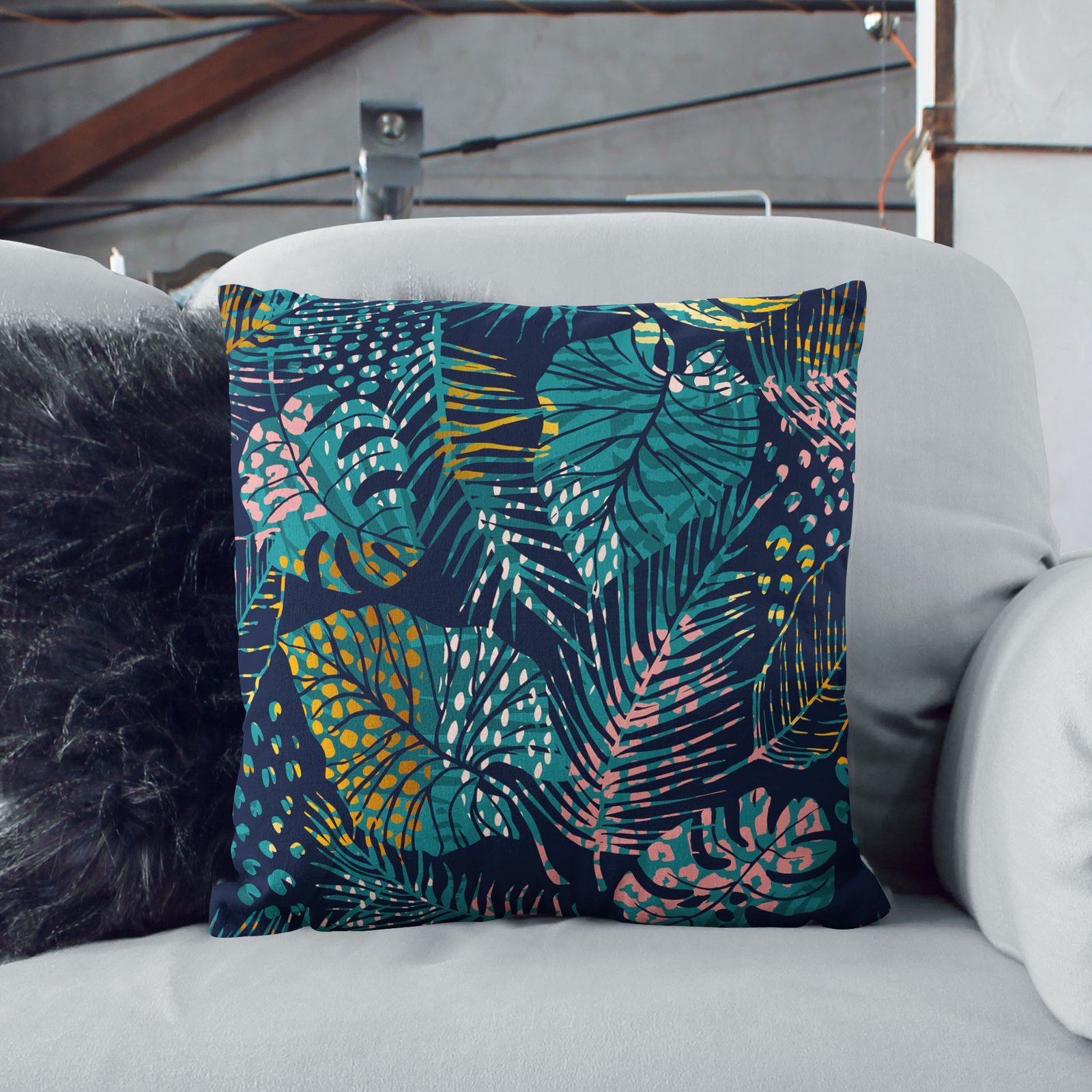 Leaf botanical cushion cover - Image 2