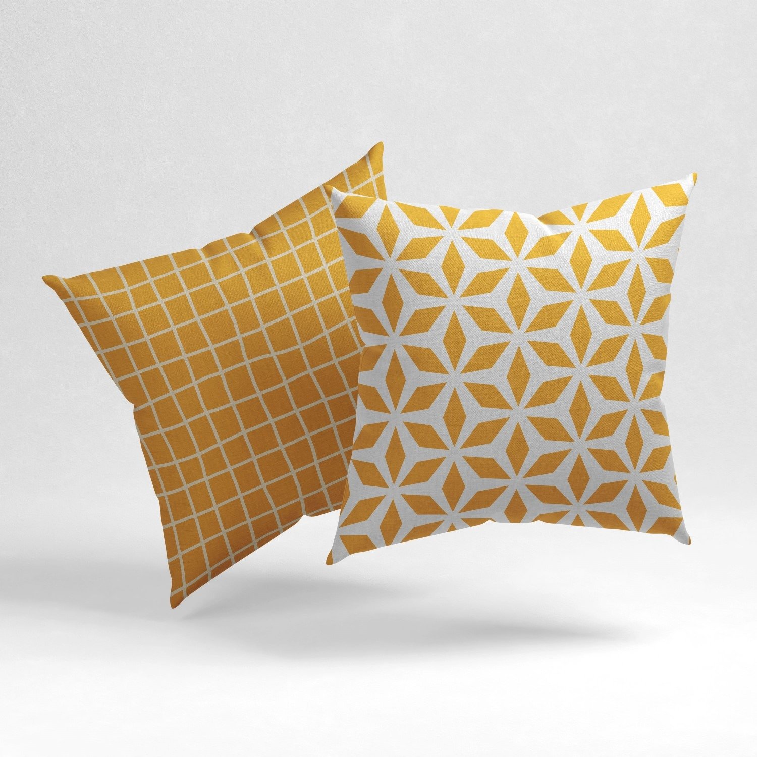 Set of 2 craven geometric pattern cushion cover - Image 6