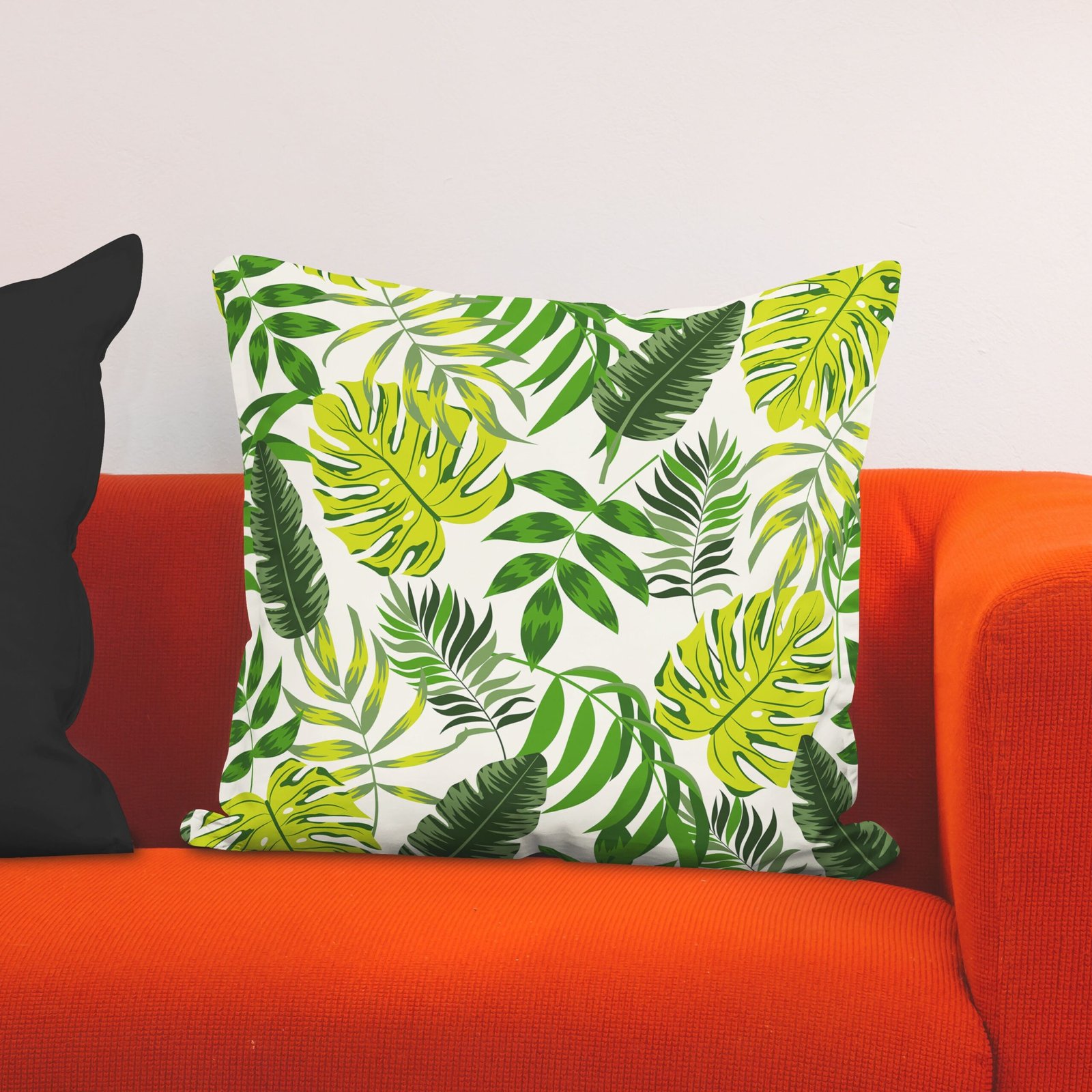 Jungle leaf seamless cushion cover - Image 5